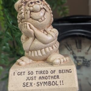 Vintage 1973 Paula Collectible Resin Figurine - Funny